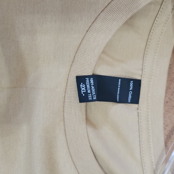 Tan Graphic Short Sleeve Tee - Picture 5 of 10